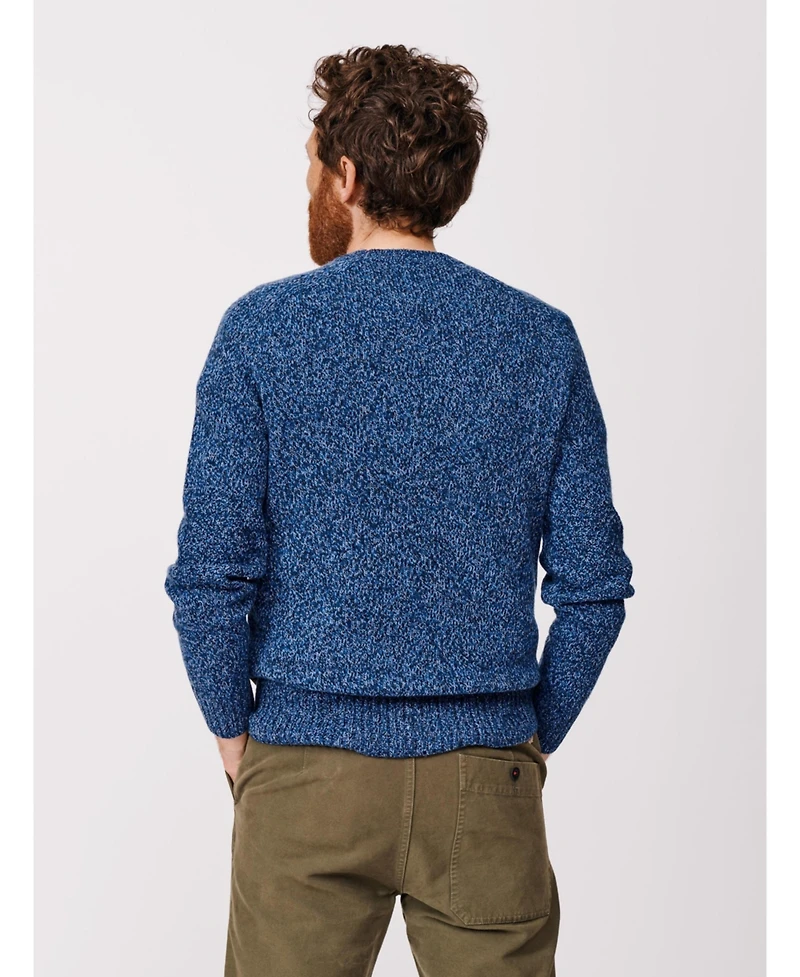 Aubin Men's Riply Twist Crew Neck Sweater