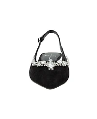 Linea Paolo Crystal | Bejeweled Kitten Heel Slingback Pump