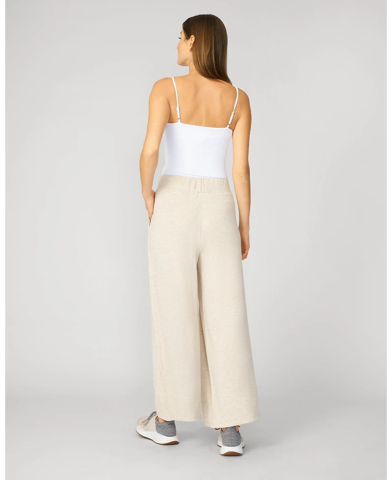 Cable & Gauge Cropped Wide Leg Ultra Soft Terry Pant