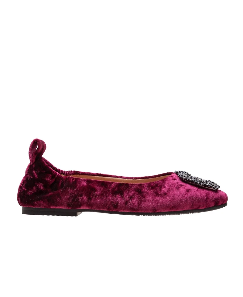 Linea Paolo Mina | Glam Sparkly Medallion Ballet Flat