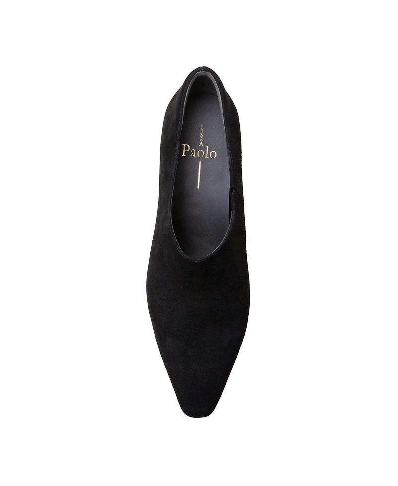 Linea Paolo Simone Women's Minimalist Snipped Toe High Heel Shootie