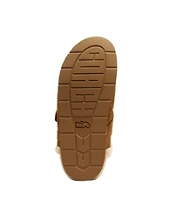 Coach Men's Buckle Clog In Signature Slippers