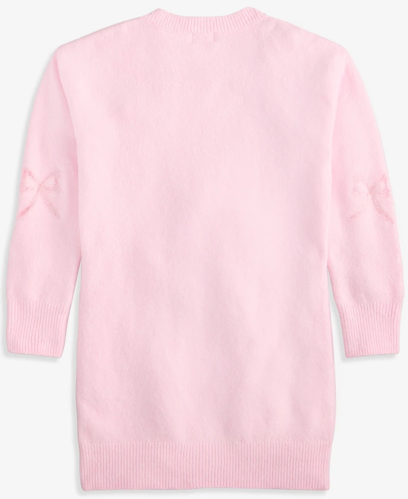 CeCe Girls 7-16 Long Sleeve Lace Bow Dress