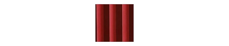 Kate Aurora Set Of 2 Piece Crinkle Sheer Rod Pocket Christmas Curtain Panels - 84 in. Long