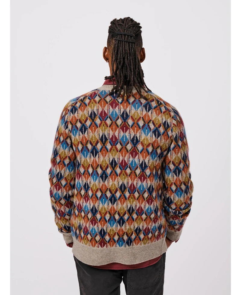 Aubin Men's Kestral Wool Blend Cardigan Sweater