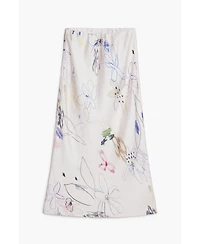 Desigual Women's Long skirt with strokes