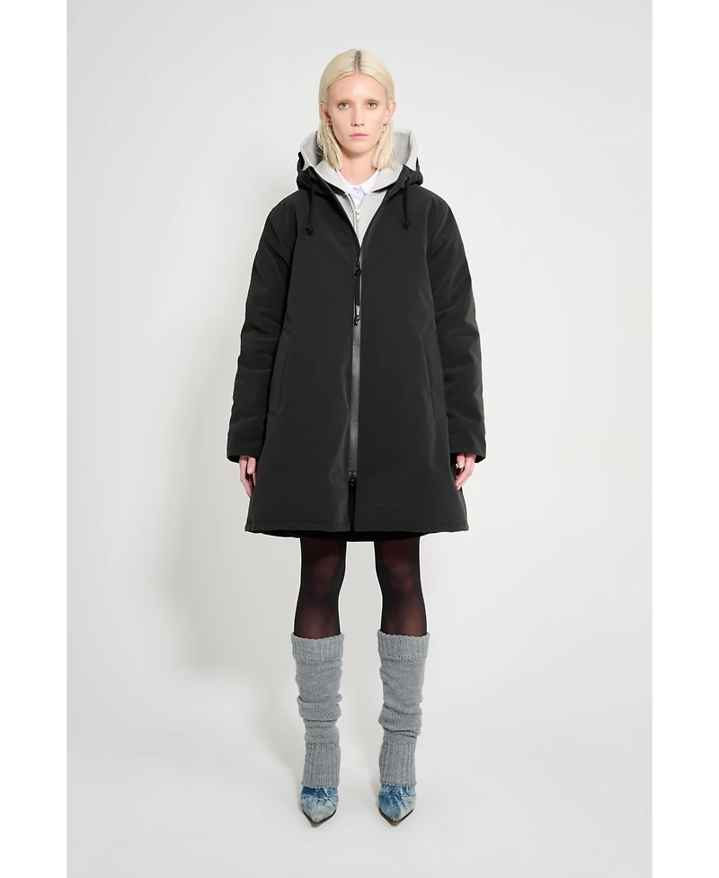 Stutterheim Women's Mosebacke Matte Winter Coat