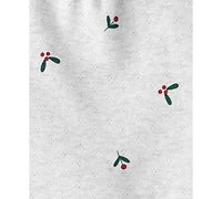 Carter's Baby Girls 2-Piece Bow Print Bodysuit and Pants Set