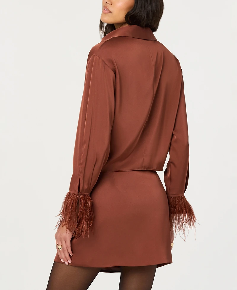 Astr the Label Women's Catrina V-Neck Top