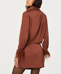 Astr the Label Women's Catrina V-Neck Top