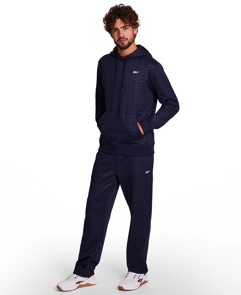 Reebok Men's Kangaroo Pocket Long-Sleeve Hoodie