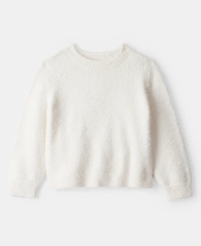 Carter's Girls Toddler 2T-5T Brushed Crewneck Sweater