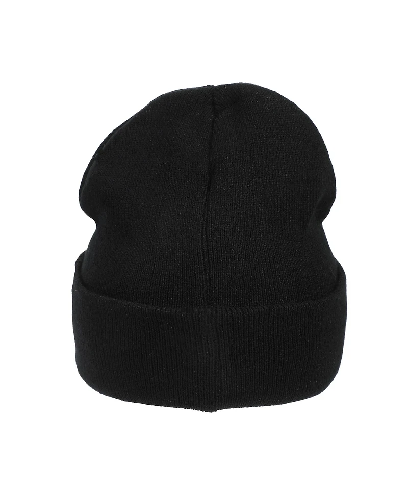 The Grinch Men's Embroidery Black Acrylic Yarn Standard Cuff Beanie