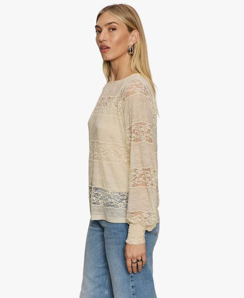 Sanctuary Women's Ultra Femme Raglan Long-Sleeve Top