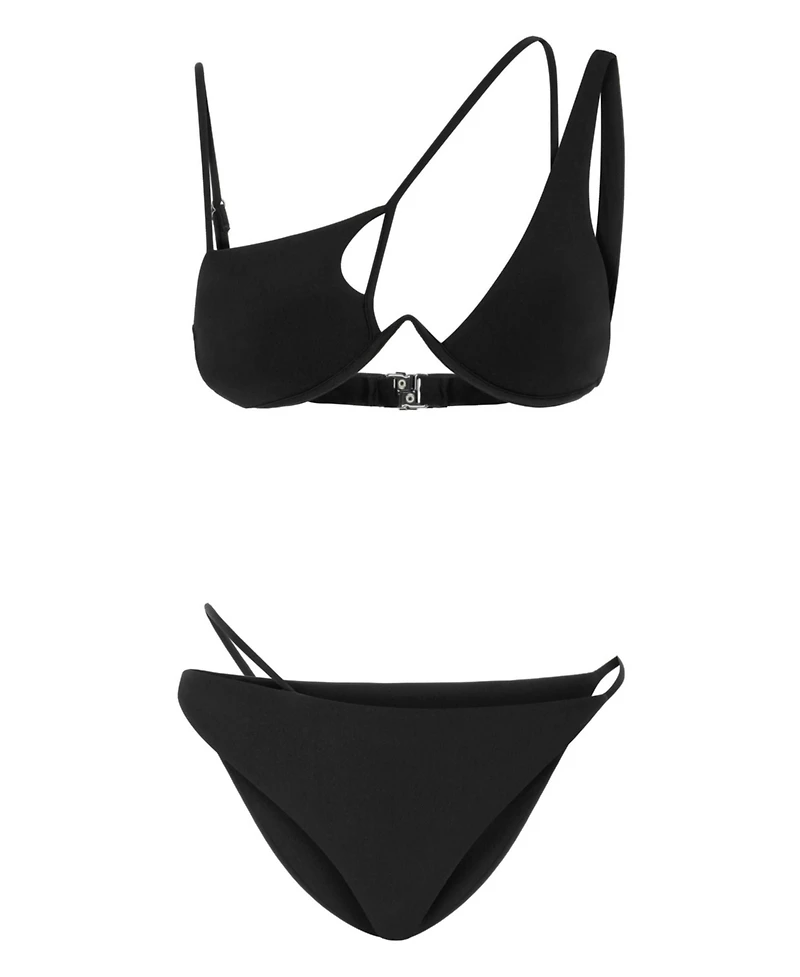 Jendue Women's Arlo Asymmetric Bikini | Swimwear (6 Colors)