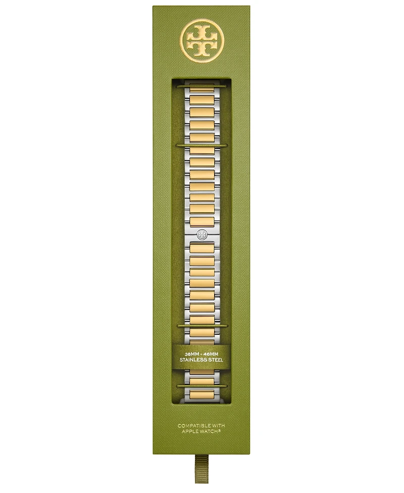 Tory Burch Women's The Kira Two-Tone Stainless Steel Bracelet For Apple Watch 38mm-46mm