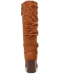 Sam and Libby Women's June Slouchy Wide Calf Knee High Boots