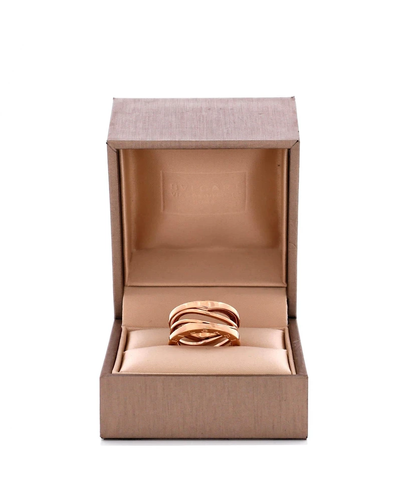 Pre-Owned Bvlgari B.Zero1 Design Legend Zaha Hadid Three Band Ring