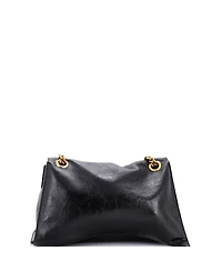 Pre-Owned Balenciaga Crush Chain Flap Bag Leather