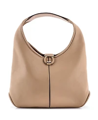 Pre-Owned Salvatore Ferragamo Gancini Margot Hobo Leather