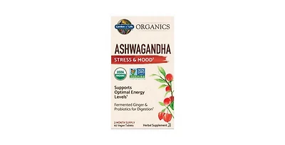 Garden of Life Ashwaganda Stress & Mood, 60 Tabs