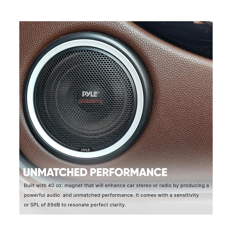 8'' 800 Watt Dual Voice Coil Subwoofer, 4 Ohm