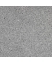 Thermaplus 100% Polyester Duo Reversible Tone Textured Blackout Grommet Curtain Panel 52" x 95" Black to Light Grey