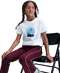 Nike Girls Sportswear Printed Short-Sleeve T-Shirt