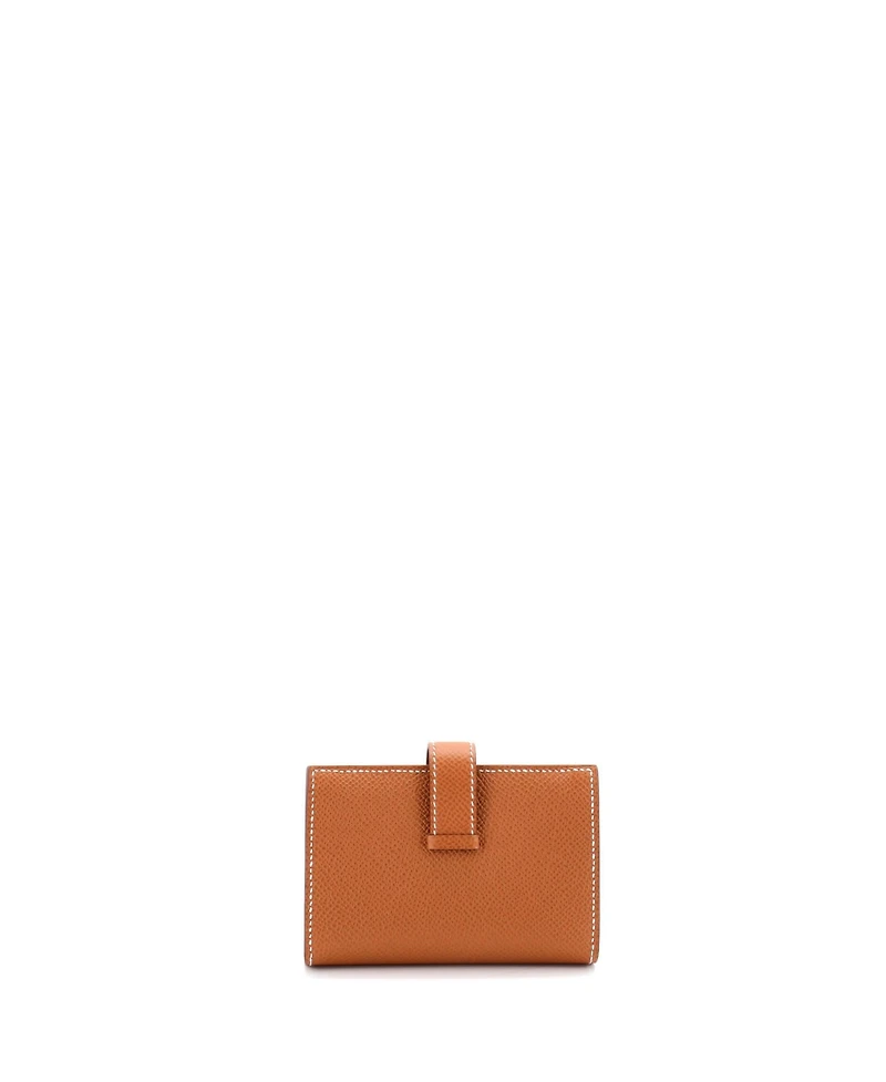 Pre-Owned Hermes Mini Bearn Wallet Epsom