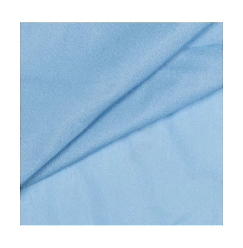 Ellis Stacey 1.5" Rod Pocket High Quality Fabric Solid Color Window Balloon Valance 60"x15" Slate