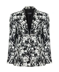 Women's Printed Double Breasted Jacket