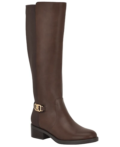 Tommy Hilfiger Women's Imaliz Tall Ornamented Riding Boots