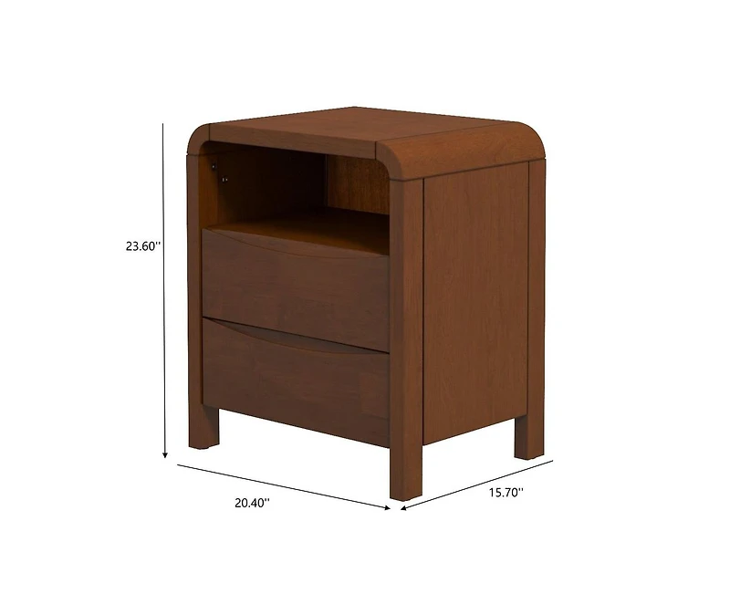 Casainc Storage Cabinet with 2 Drawers