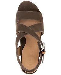 Gentle Souls Women's Mela Block Heel Dress Sandals