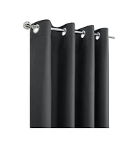 Thermaplus Alpine Blackout Premium Stylish and Functional Grommet Curtain Panel 52" x 108" Charcoal