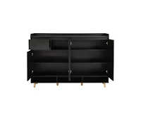 Casainc Contemporary Storage Shoe Cabinet with Adjustable Shelves