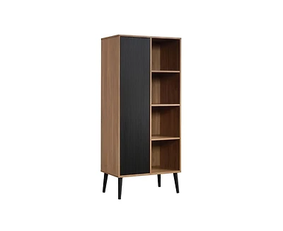 Casainc Storage Cabinet with Open Shelf