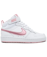 Nike Big Girls Court Borough Mid 2 Casual Sneakers from Finish Line