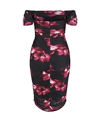 City Chic Women's Jazmin Print Dress