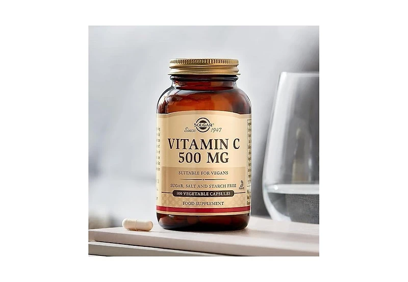 Solgar Vitamin C ,500 mg ,100 V Caps