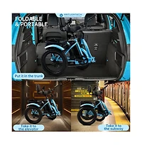 Artudatech 18" 48V 13AH 350W Electric Trike Variable speed with IPX7 Display