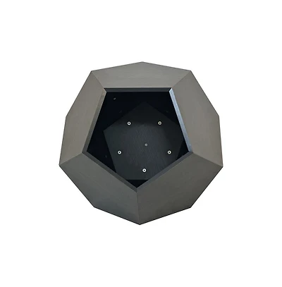 Aostirmotor 25.98 in W. Black and Brown Modern Pet Furniture Cat Carrier Sofa Side Table