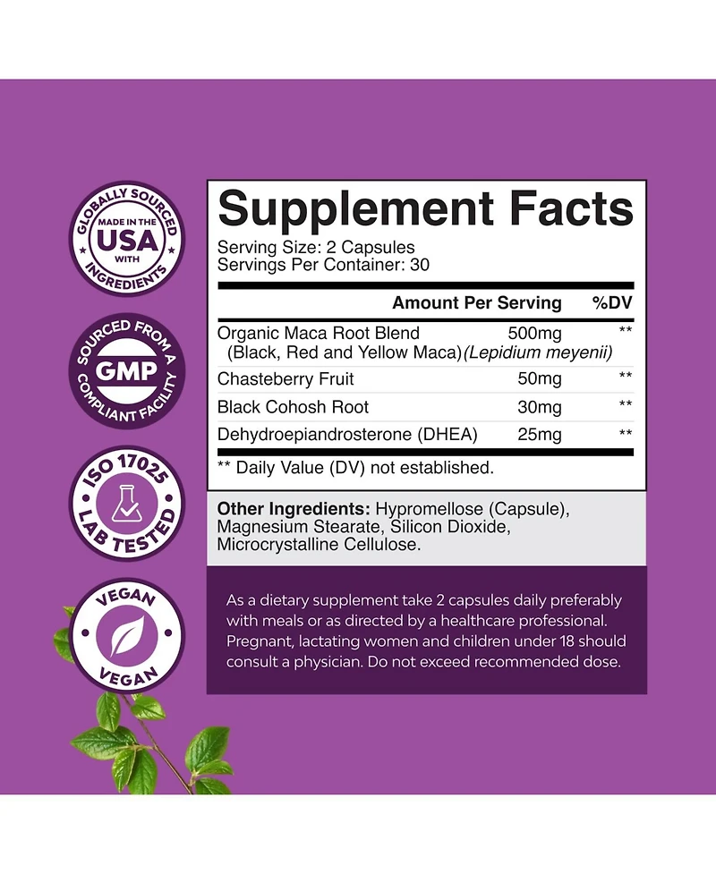 Perimenopause Support Capsules, 60ct