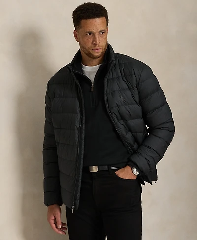 Polo Ralph Lauren Men's Big & Tall Packable Mock Neck Jacket