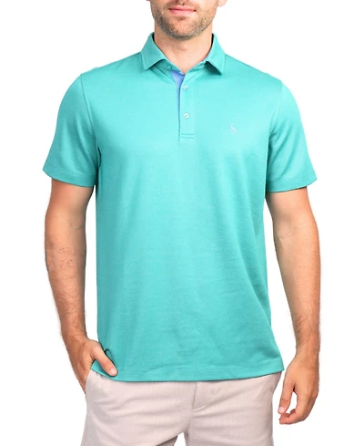 Tailorbyrd Men's Solid Modal Polo