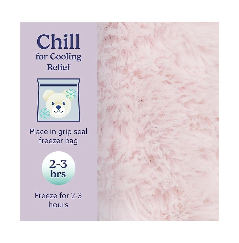 Microwavable French Lavender Scented Plush Pink Elephant