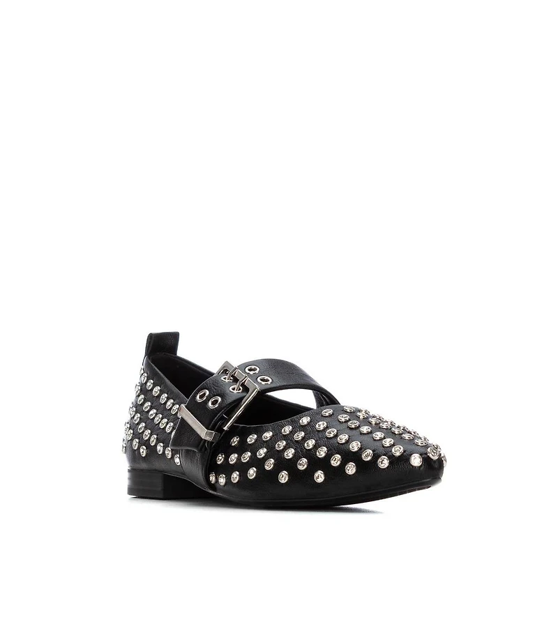 Women's Mary Jane Studded Ballet Flats By Xti