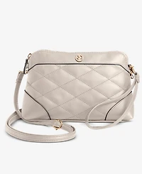 Giani Bernini Small Quilted Crossbody Wristlet, Macy's Exclusive