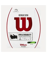 Wilson Revolve Spin 16g Green Tennis String - Green