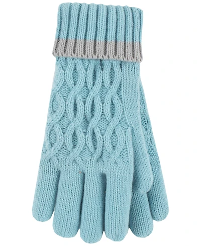 Heat Holders Girls 7-14 Ice Palace Thermal Yarn Gloves